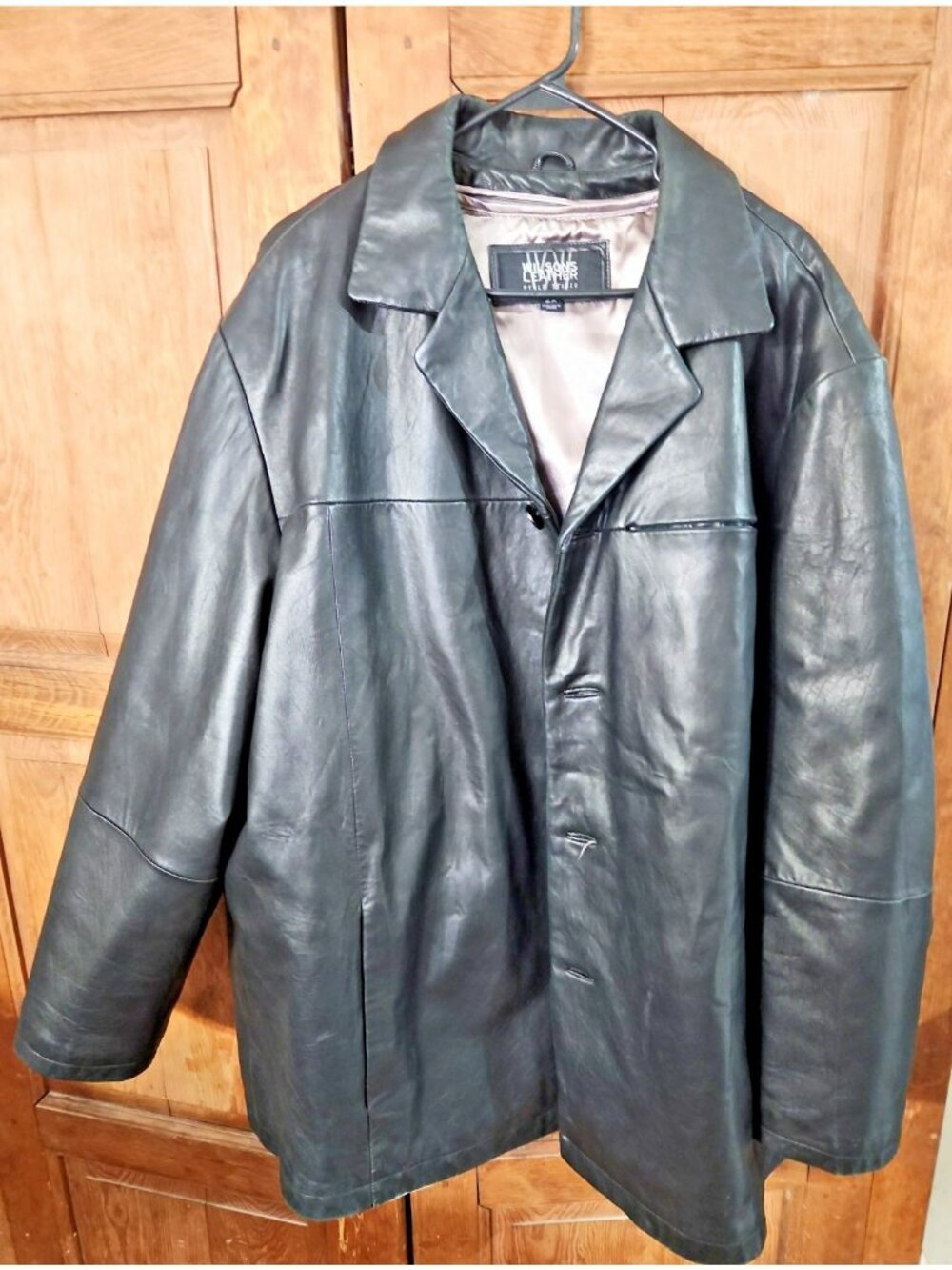 Wilson's Leather Pelle Studio Men's Thinsulate Jacket 2XL Black